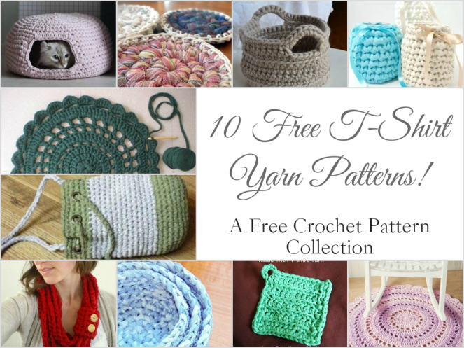 T shirt yarn knitting patterns free